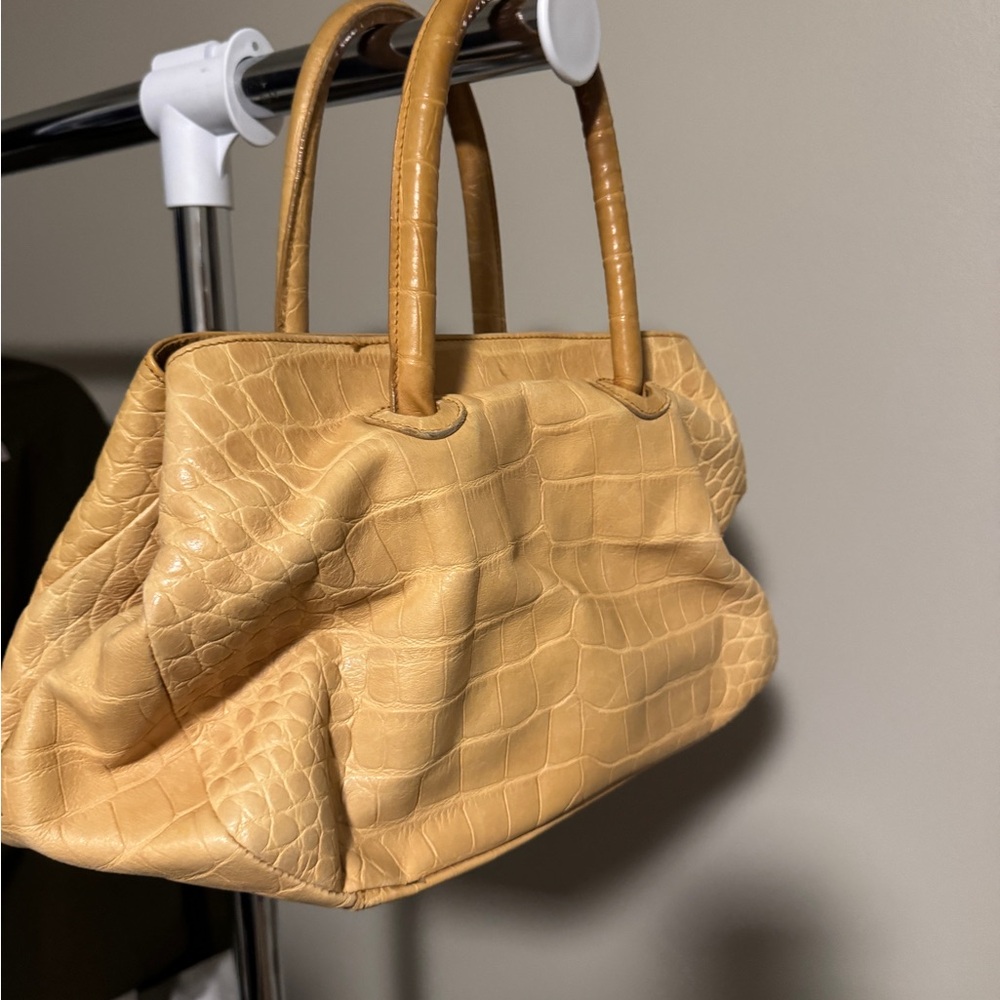 Furla Leather Croc Embossed Purse - Picture 3 of 7